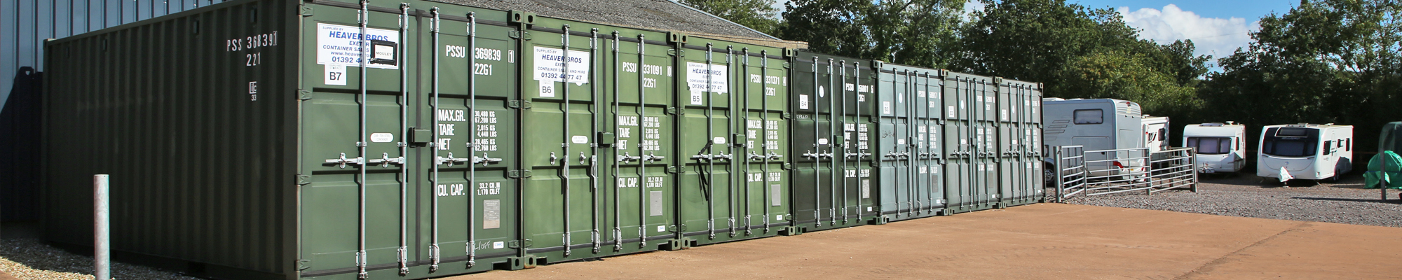 Container Storage Honiton